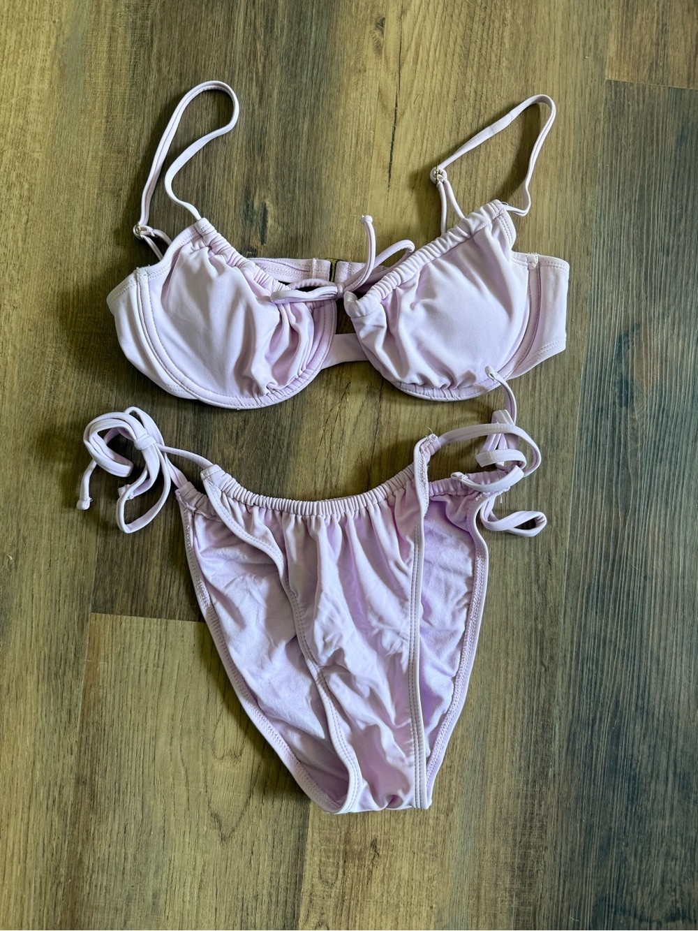 Xhilaration Light Purple Two-Piece Bikini Set